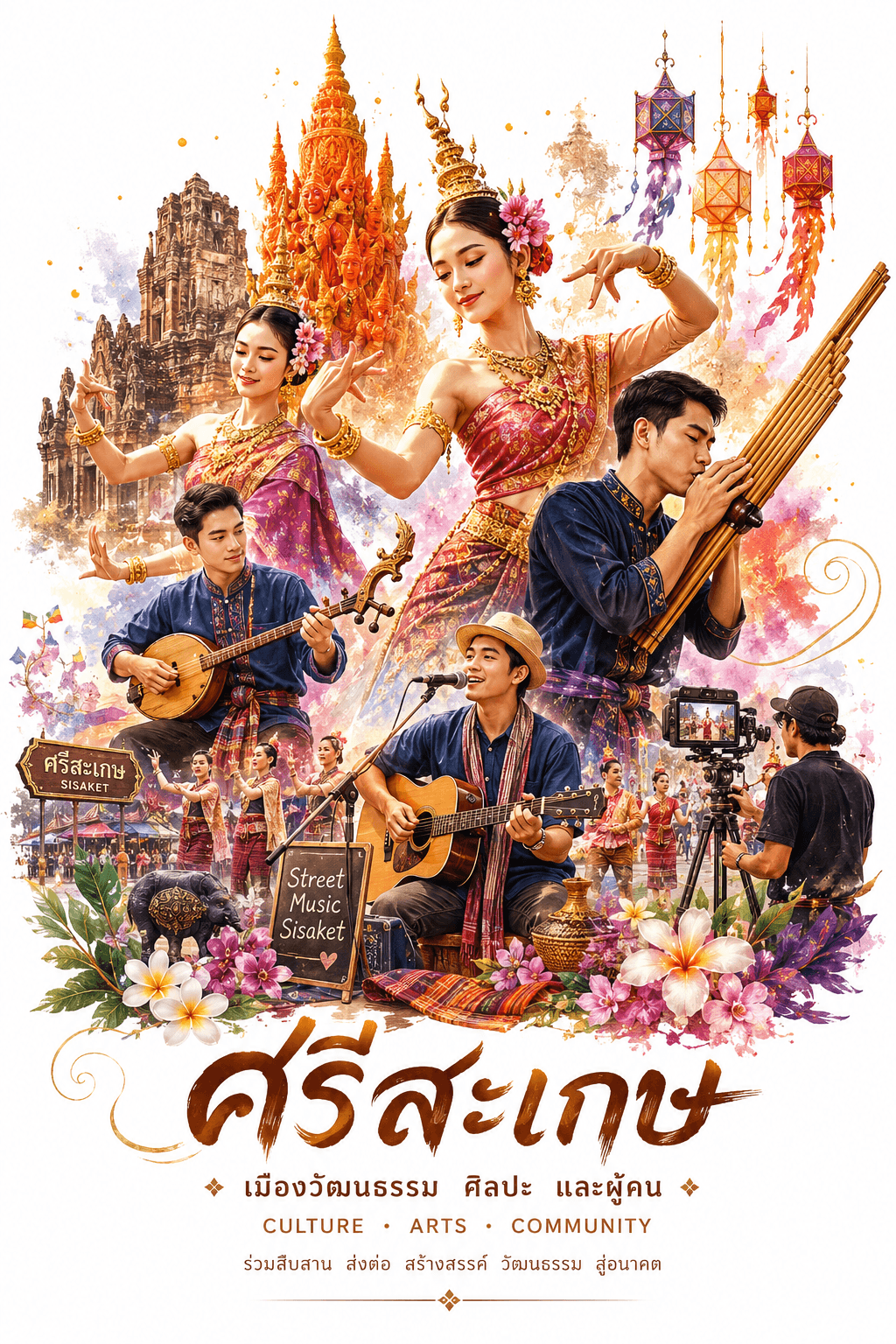 ศรีสะเกษ เมืองวัฒนธรรม ศิลปะ และผู้คน
